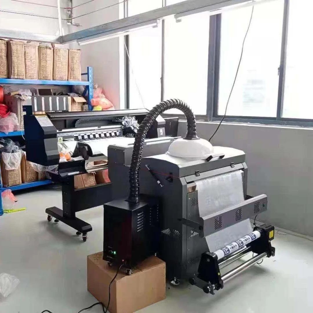 Eco-Friendly Air Duct Cleaning Equipment Smoke Air Suction Fan Extract Filter Purifier Cleaner Machine for DTF Printer Powder