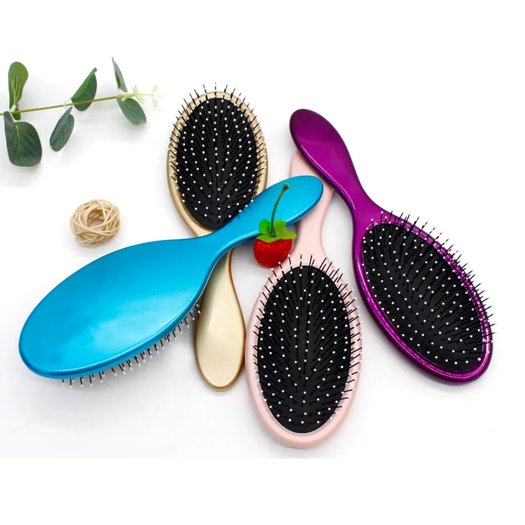 
Private Label Amazon Hot Sell Hair Brush Multi-color Wet Detangling Paddle Hair Brush 