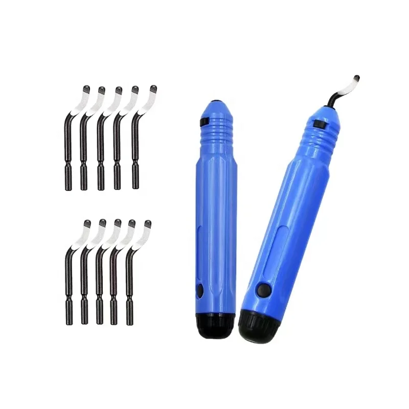 Инструменты для выплавки труб противоскользящая ручка инструмент снятия заусенцев NB1000 пластиковая + bs1010 стальное лезвие 7-15 дней 500 шт.