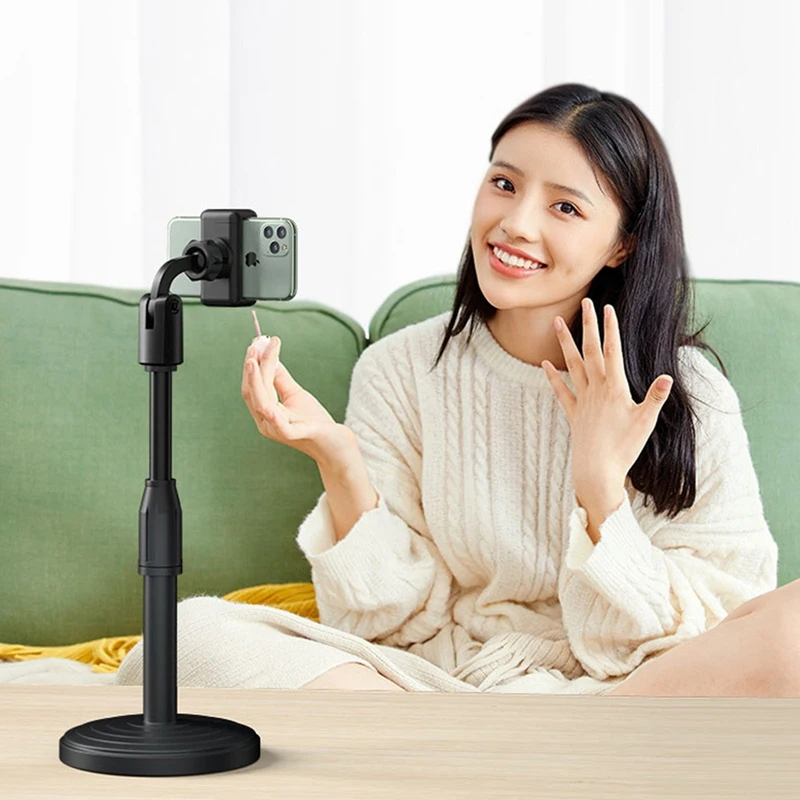 
Universal Retractable Live Mobile Phone Holder Desktop Lazy Live Broadcast Holder Mobile Phone Holder 