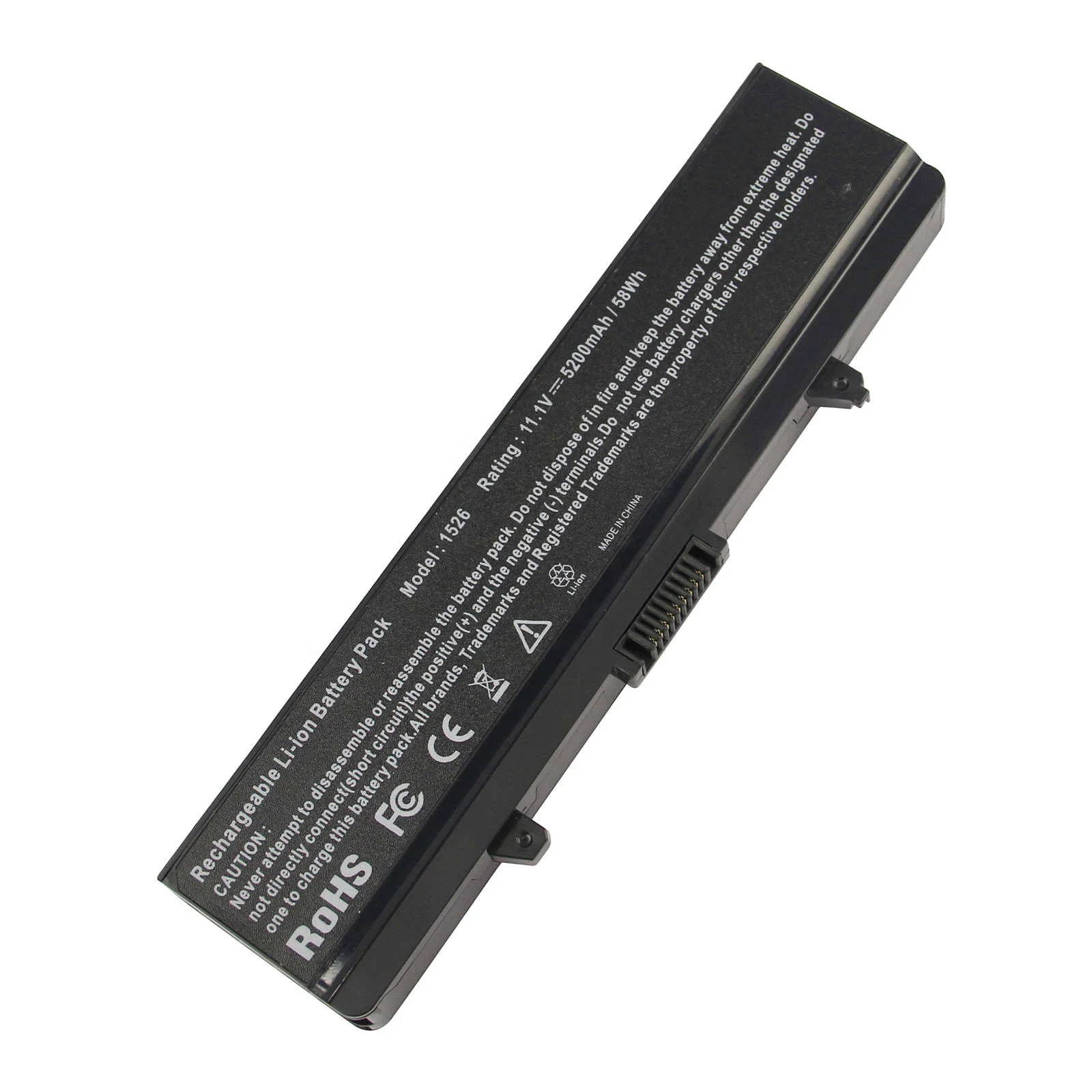 11.1V 5200mAh Laptop Rechargeable battery for Dell Inspiro 1525 1526 1545 1546 Replacement Battery
