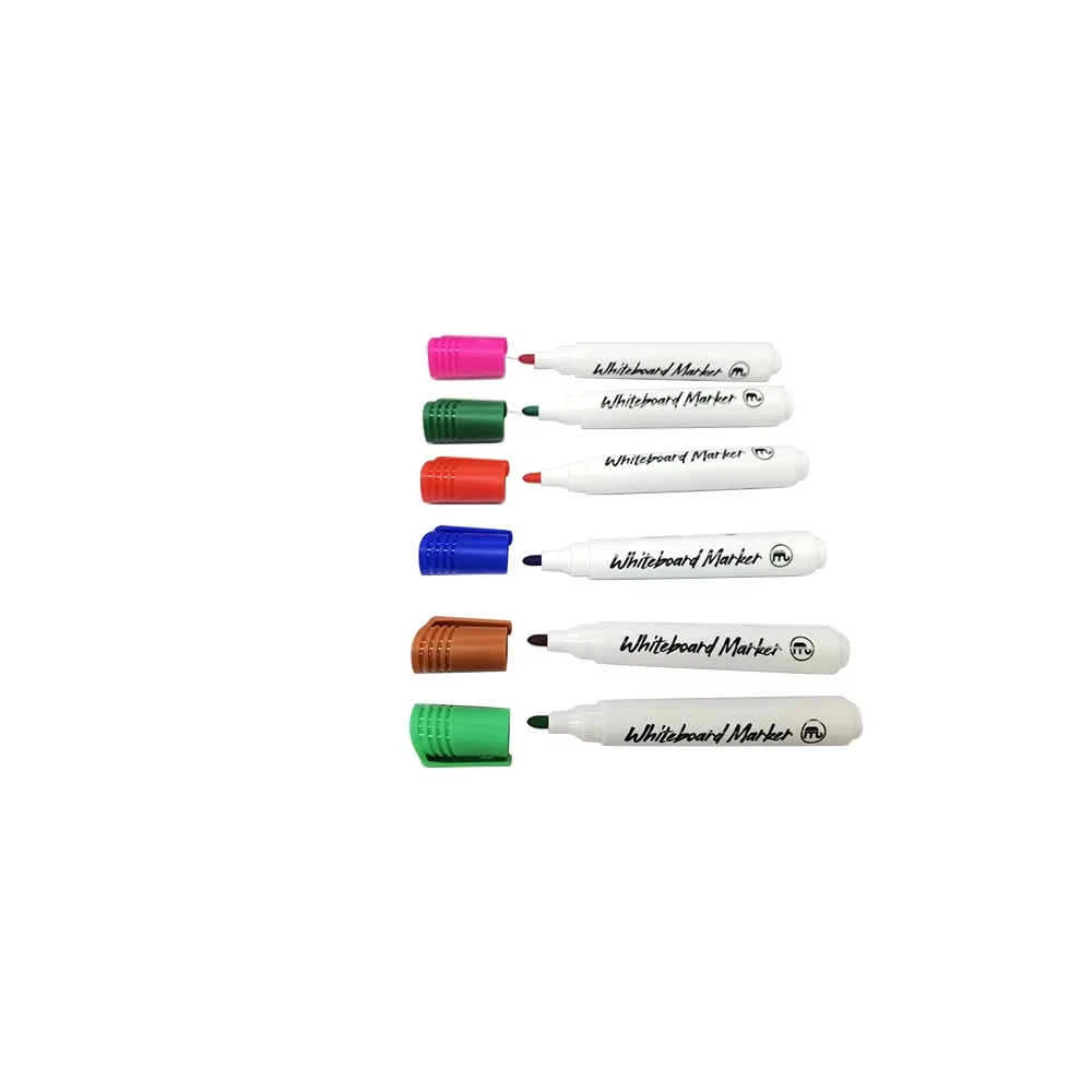 New product Personalized  12colors whiteboard marker writing smoothly dry erase waterproof permanent marker pen