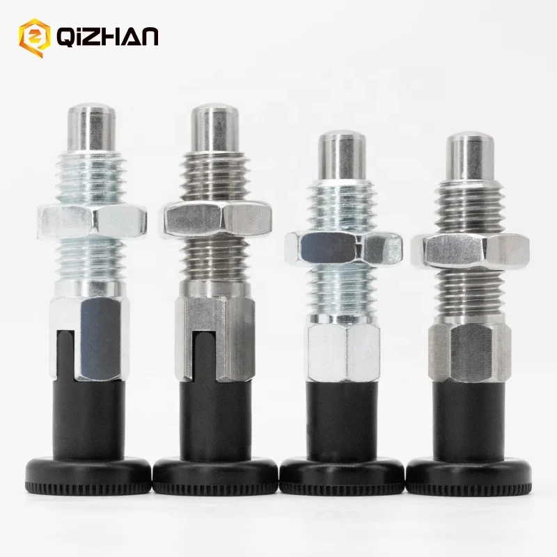 GN717 Stainless Steel Carbon Steel M6 M8 M10 M12 Plastic Knob Spring plunger Indexing Plunger