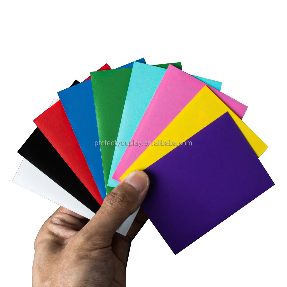 Matte Deck Card Protector Game Trading Card Sleeves Standard Size 66x91mm 62x89mm