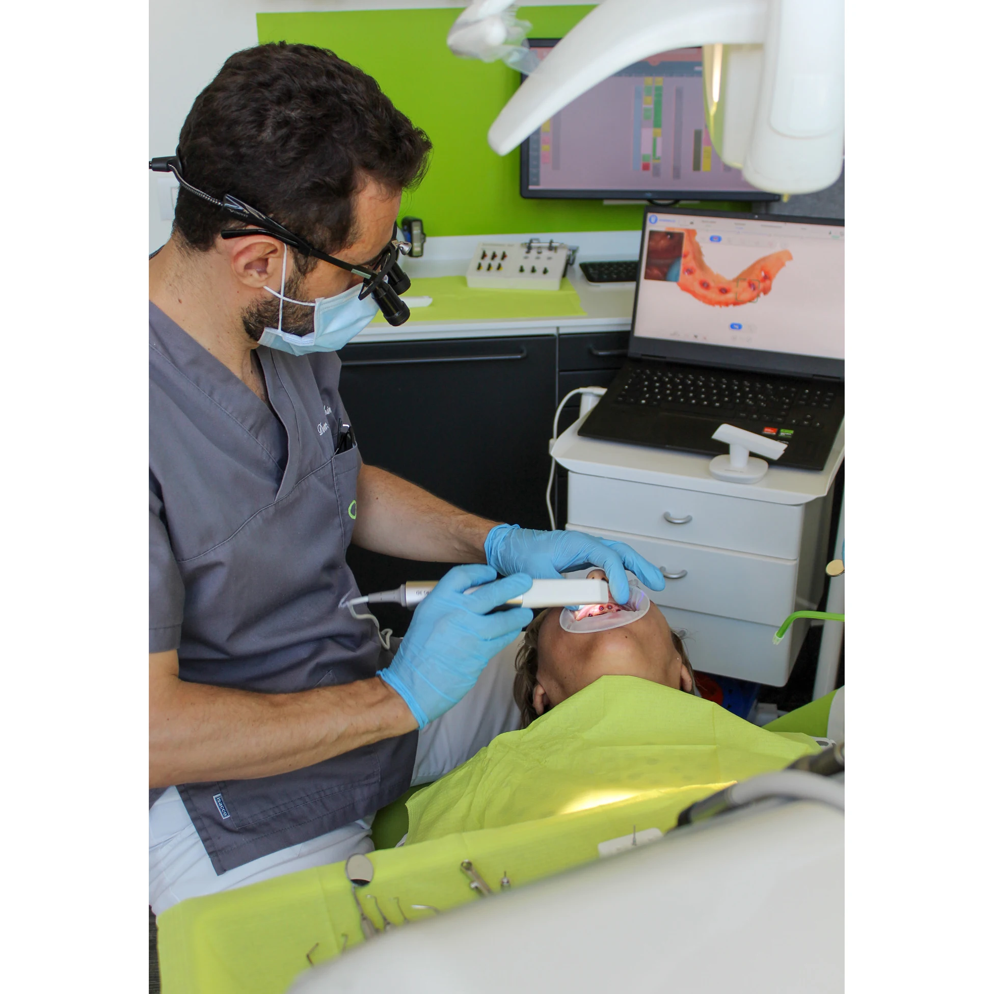 Aoralscan Elite intraoral scanner shining 3d aoralscan elite and implant scanning oral scanner 3d dental