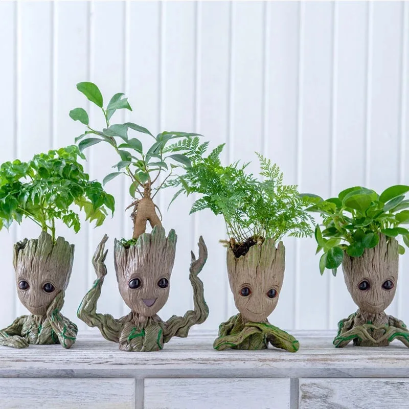 Tree Man Baby Groot Flowerpot Flower Pot Planter