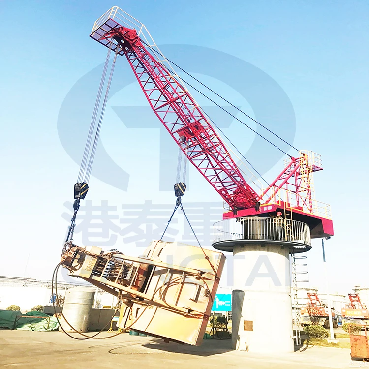 High Quality Fixed Portal Crane Rotating Homework Hydraulic Portal Crane for Shipbuilding Industry