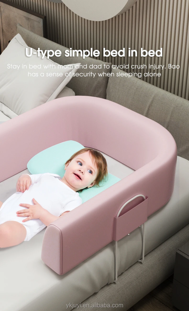 Crib fence for toddler pure cotton soft bumper crib guardrail