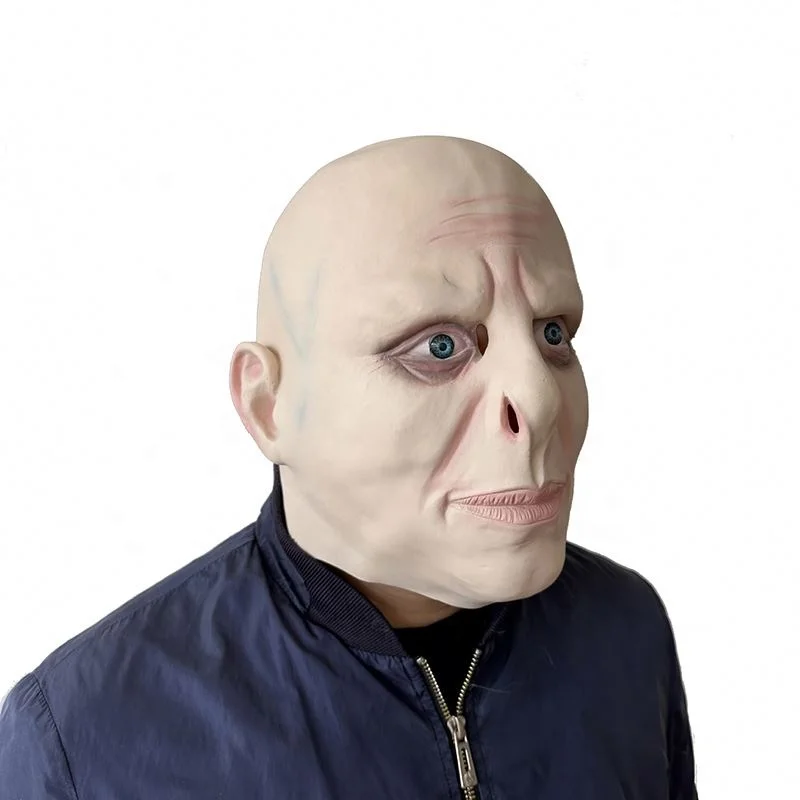 Halloween Costume Mask Lord Latex Voldemort Mask Harry Cosplay Movie Character Party Festival Props Decoration Party Mask