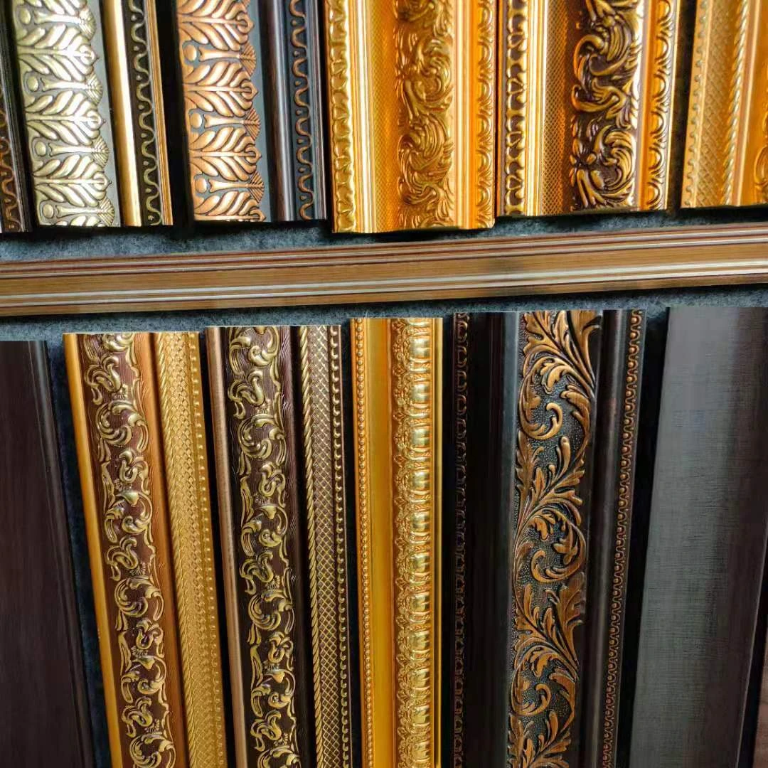 new styles cheap hot sell  wholesale PS high quality plastic picture photo frame moulding for install photo frame