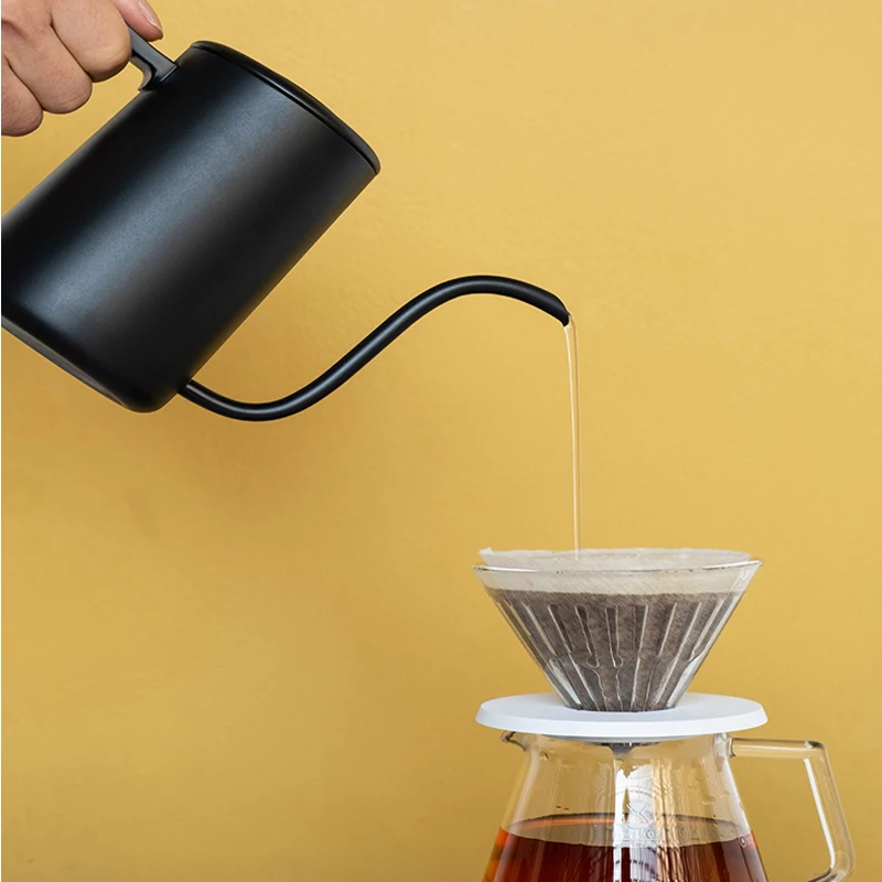 TIMEMORE Fish Youth 700ml Gooseneck Spout Stainless steel Pour Over Coffee Kettle