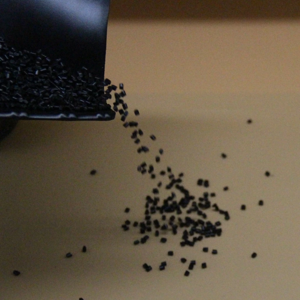 High quality recycled HIPS black granules in stock wholesale HIPS recycled plastic pellets hot sale from Sinopec