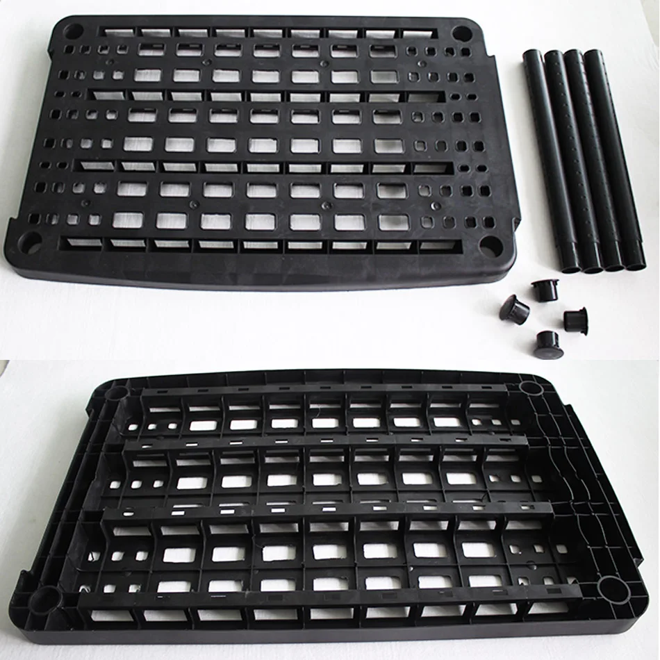 G 3177 Factory Price Good Quality Display Shelving Racking Plastic /pp tool cases Shelf