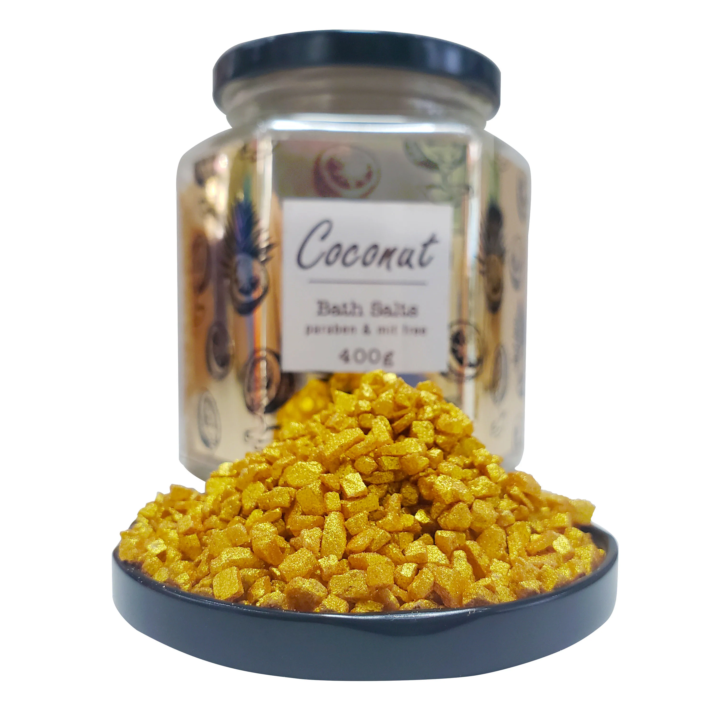 OEM Private Label  Natural organic salt Bath Relaxing  Essential Oil Soak Bath  Crystal Sea Salts