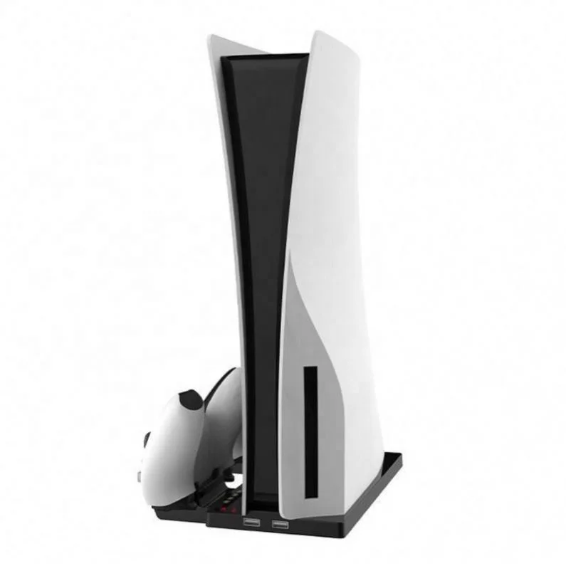 
PS5 Game Console Controller Dock Charger Game Multi-function Holder Steady Base Stand Console Bracket Charger for PS5 