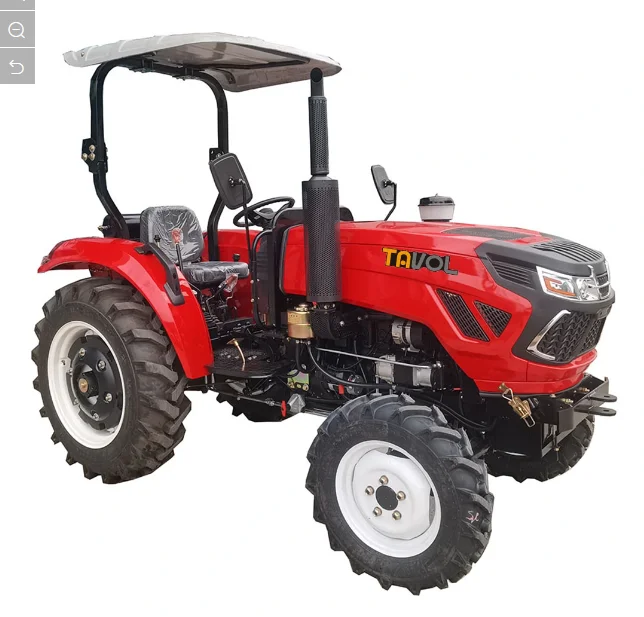 New Type 40 HP  45hp 50 HP 60 HP Mini Tractor with front and rear loader Farming Tractor Made in China