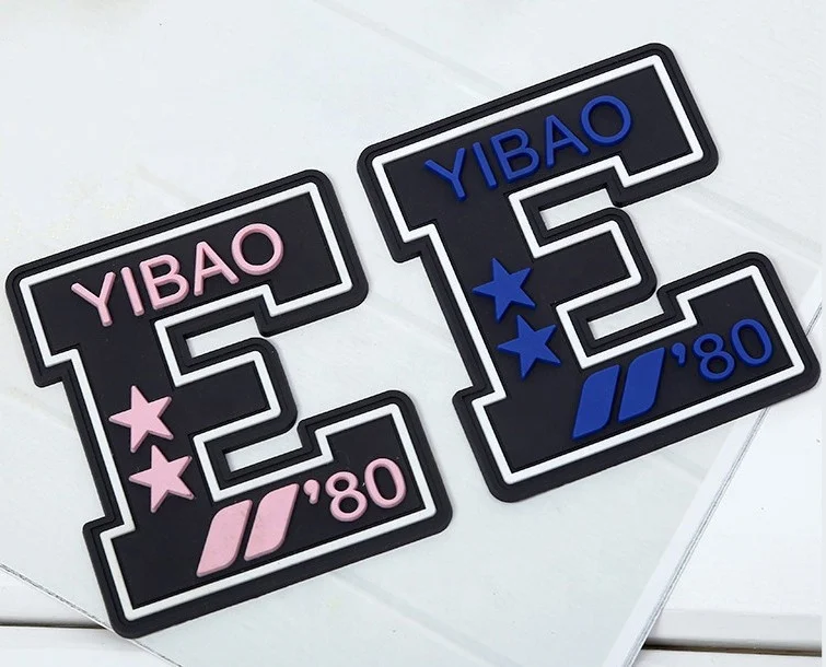 wholesale custom 3d rubber pvc logo maker