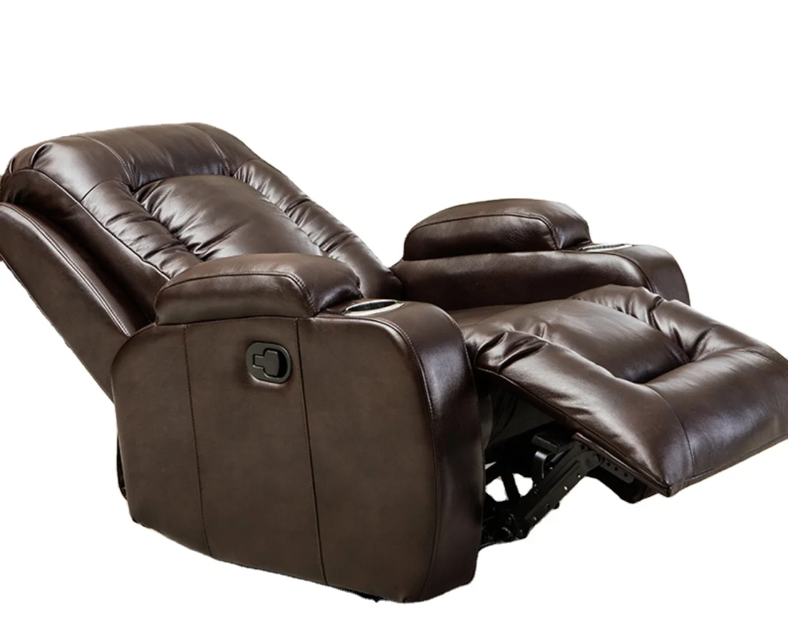 Air leather modern sofa reclining for living room recliner sofa