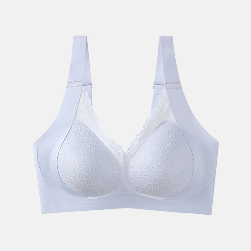 Seamless Bra Push Up Bra Woman Wire Free Underwear Ice Silk Removable Padded Bralette