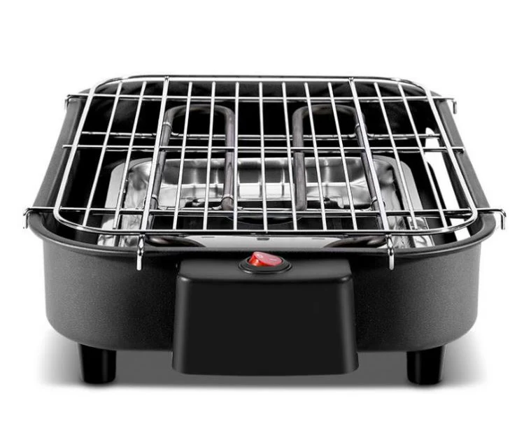 Easily Cleaned Smokeless Stainless Steel Barbecue Grill Indoor Electric BBQ Grill