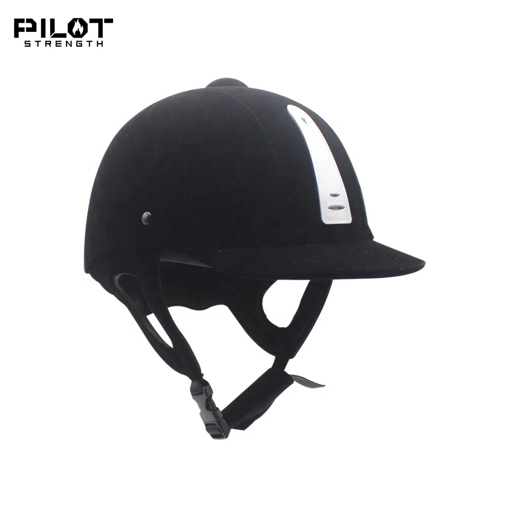 2021 PILOT SPORTS Unisex Comfortable Soft Eps Liner Adjustable Clip Buckle Deluxe Horseback Riding Helmet For Head Protection