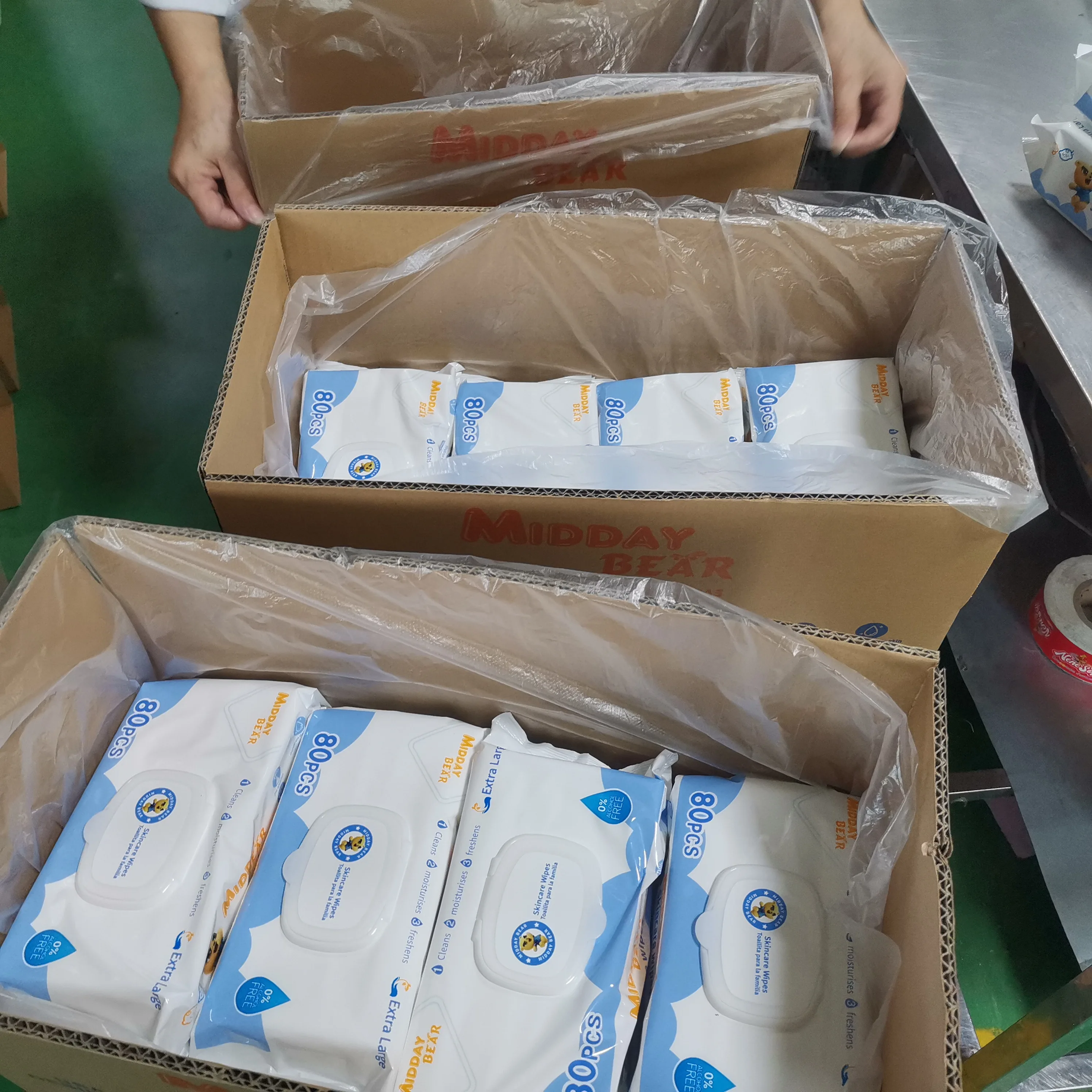 FREE SAMPLE Cheapest individually wrapped cleaning disposable baby wet wipes in China
