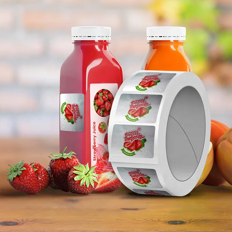 wholesale price waterproof cost-effective bottle Adhesive label sticker Packaging and box custom label etiquetas