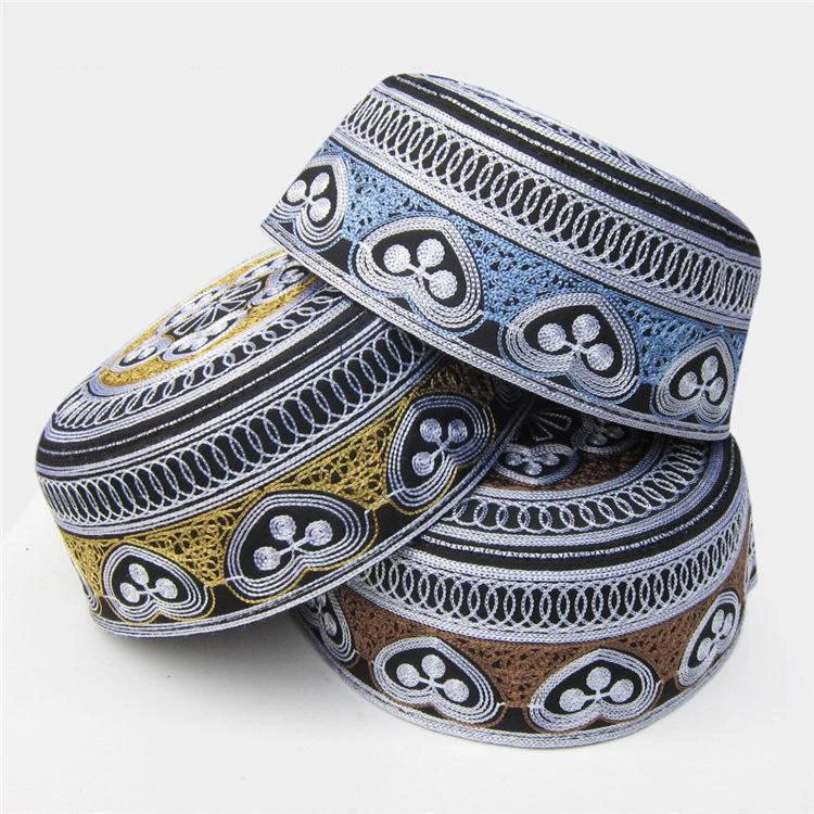 Unisex Muslim hat Men Prayer Hats Islamic Ramadan Jewish Warm muslim men hat islamic prayers cap