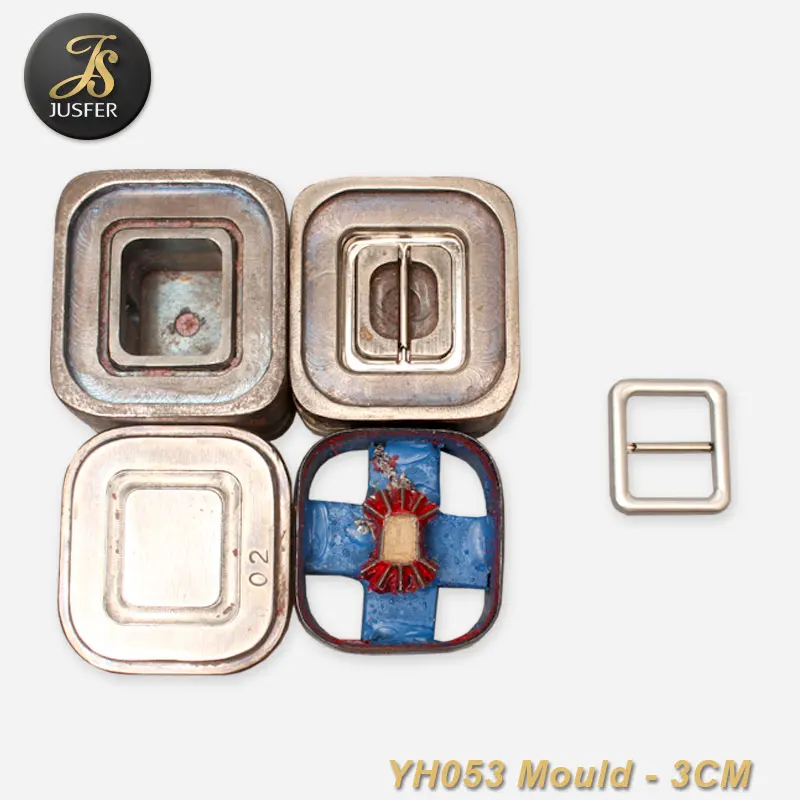 Assemble die fabric cover buckle mould cover belt buckle