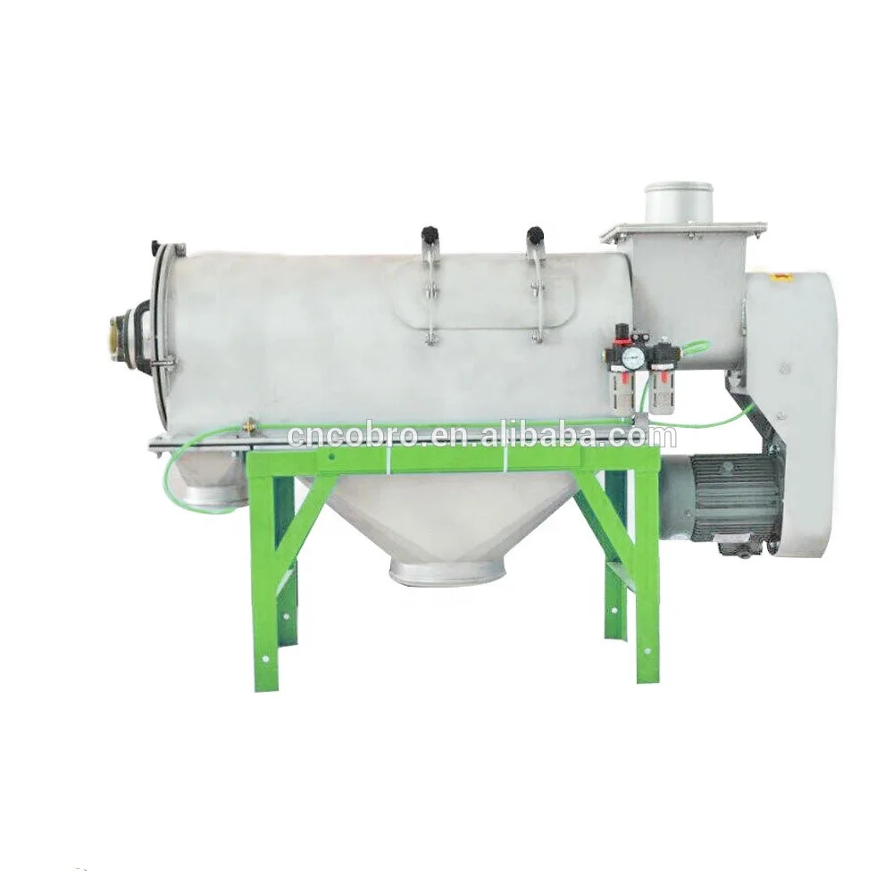 Horizontal starch powder airflow screen centrifugal sieve separator machine