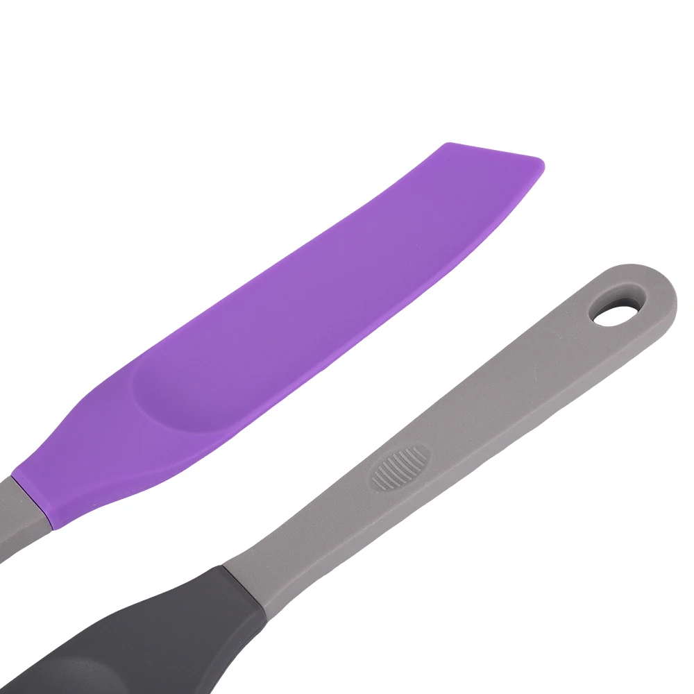Long Handle Silicone Turner Heat Resistant Kitchen Utensils Egg Steak Fish Frying Shovel Non-stick Mini Silicone Spatula
