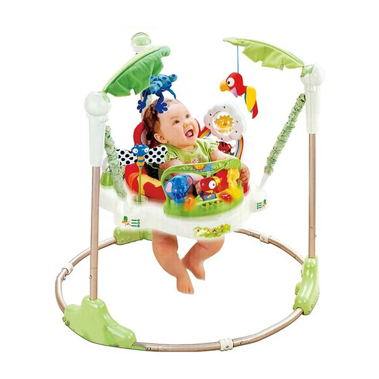 Music Fisher Toys Educational Safe Children Baby Walkers Jump Chair Toys