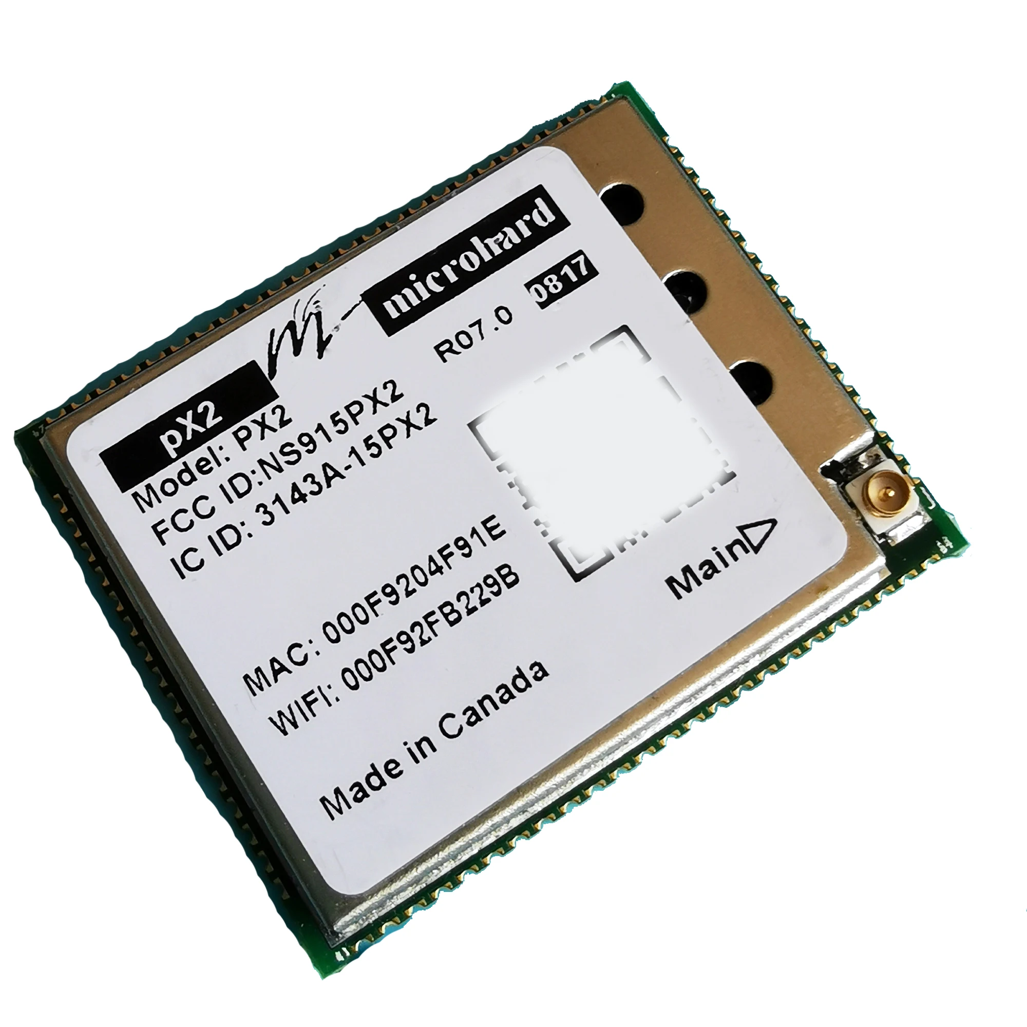 Microhard pX2-OEM 2.4GHz 802.11bgn 1W OEM Wireless Router MHS185200