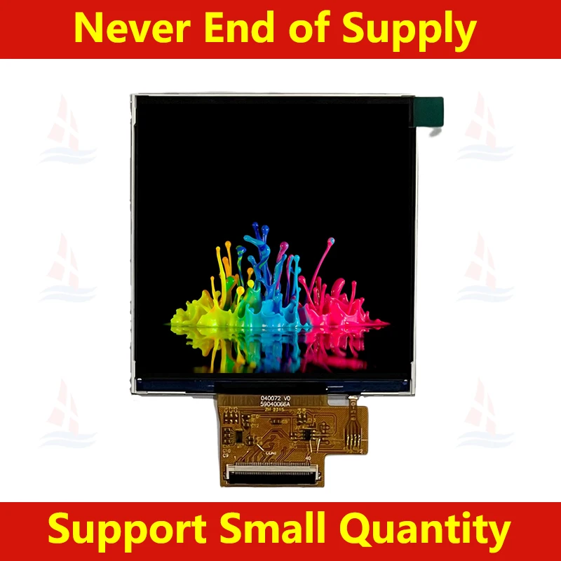 Startek support small quantity NV3051F-L 4.0 inch 720*720 LVDS interface high brightness square screen TFT IPS LCD