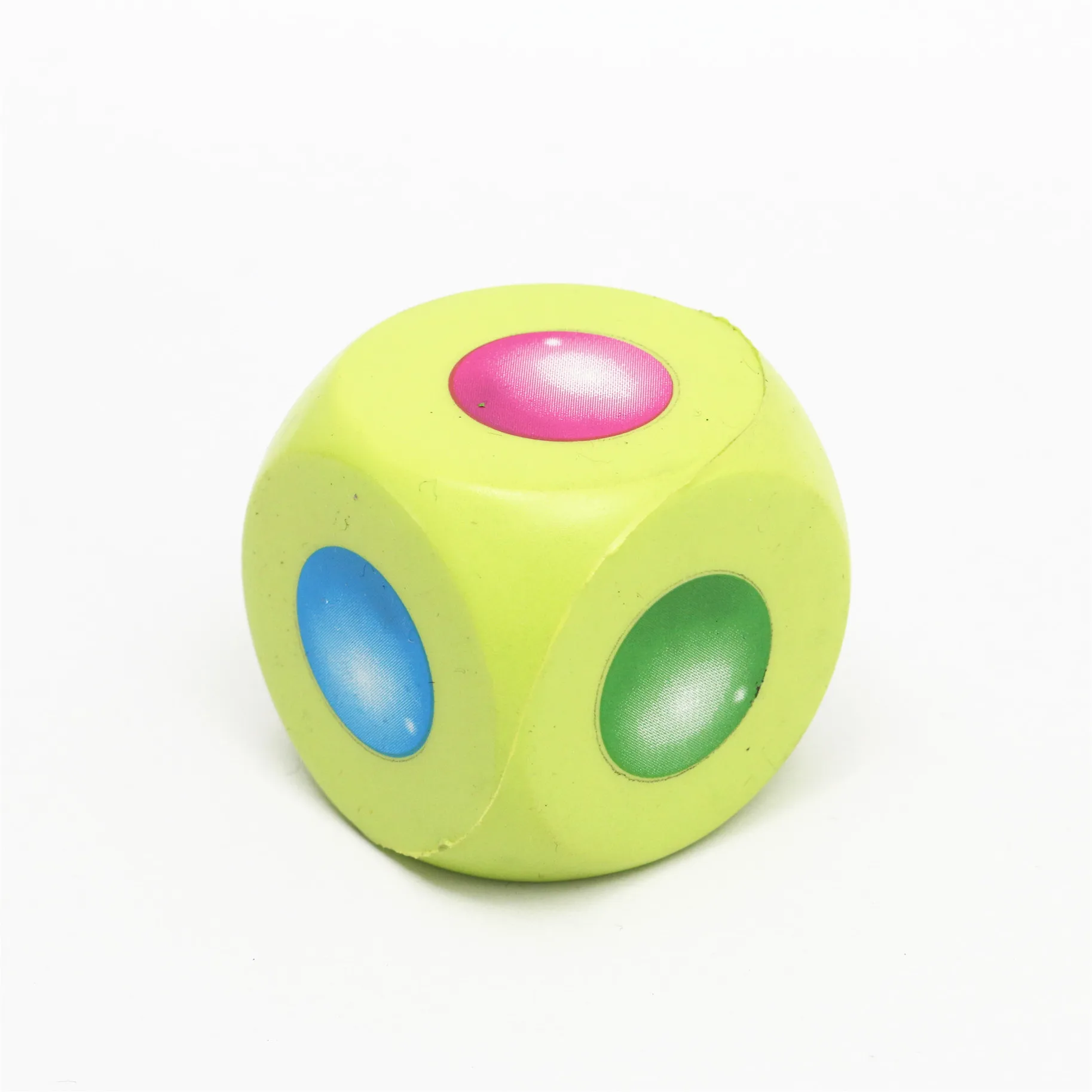 polyurethane material cube decompression PU square antistress diec