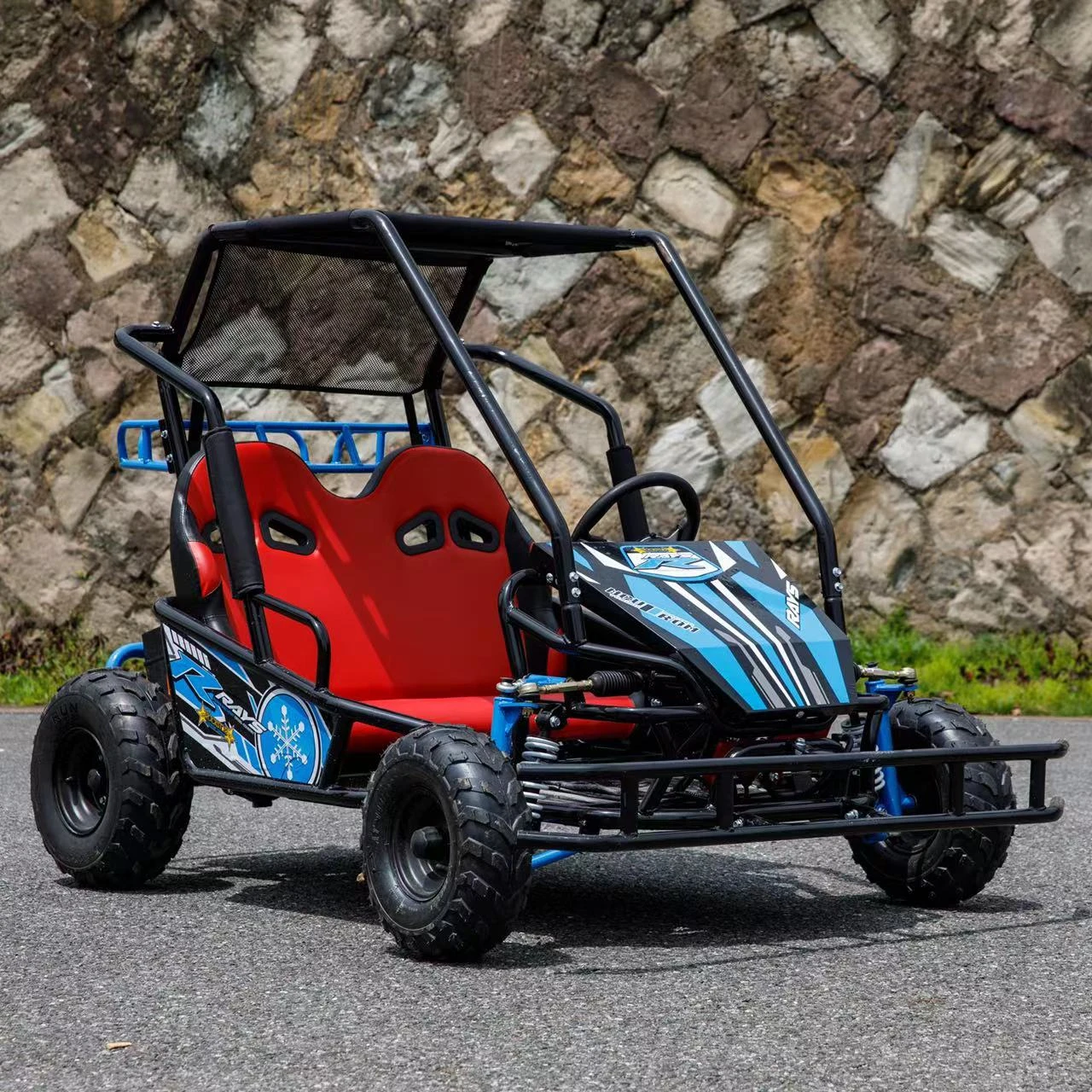 Взрослый Двухместный внедорожник Go Kart Beach Buggy 500W