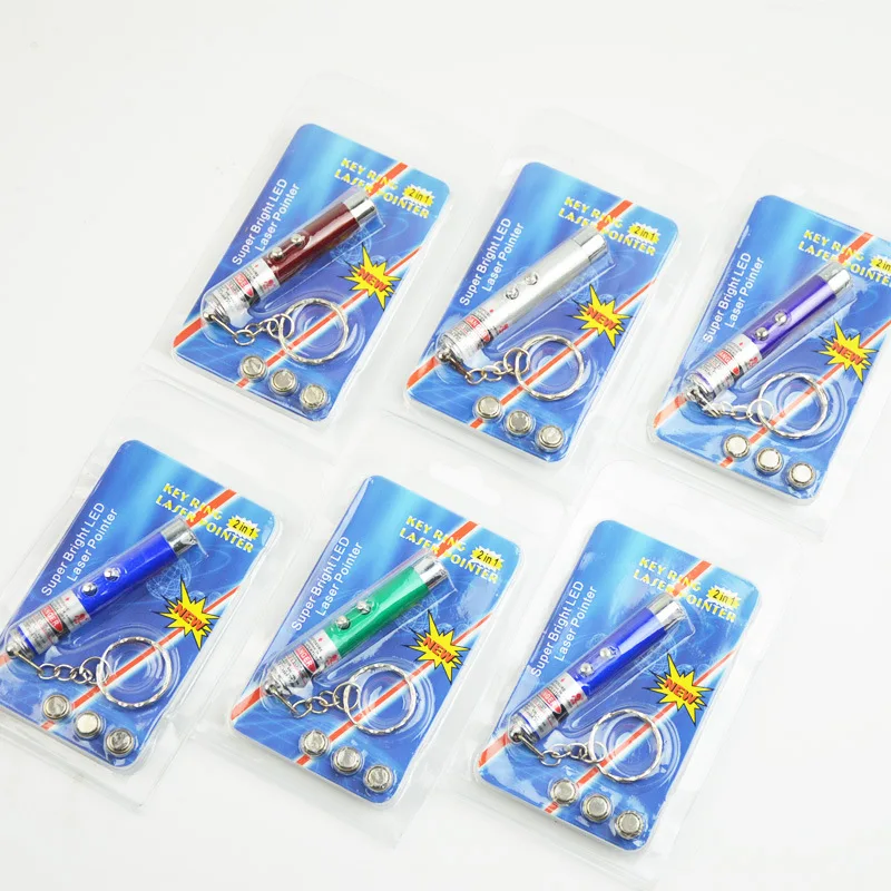 Hot Factory Wholesale Cat Laser Toy LED Light Torch Laser Pointer Infrared Laser Cat Interactive Toy