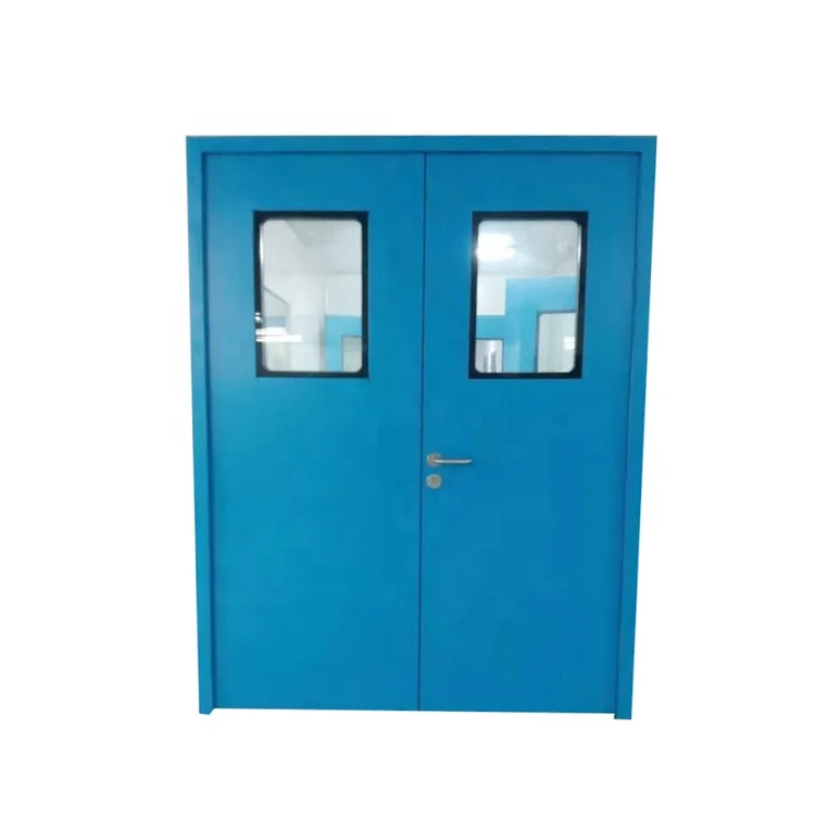 Hermetic Integrated GMP Clean Room Door Stainless Steel Clean Room Door