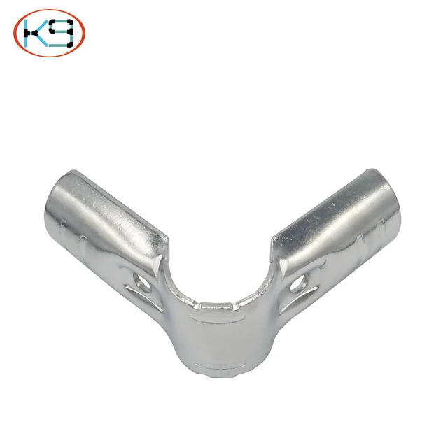 China Industry Lean Tube Pipe Connector Single Metal Joint K-3 Pipe Rack System Connector Metal Joint For Pipe Rack System