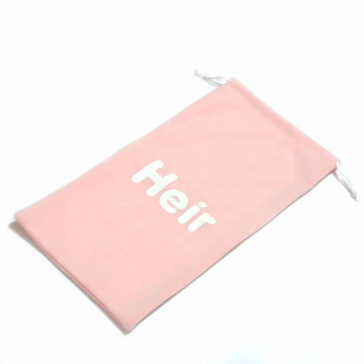 Factory Price Velvet Cotton Satin Drawstring Shoe Bags Cloth Dust Bag,Dustbag for shoes