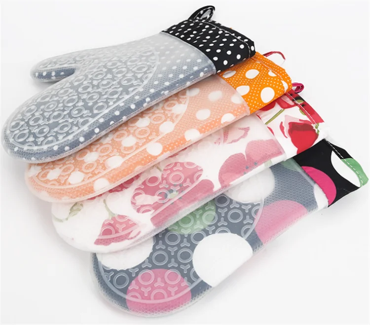 Wholesale Meita Home Extra Long Professional Heat Resistant Silicone Oven Mitts