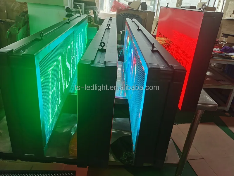 Super Cheap Two Sided Double Side 2 Sides Programmable Scrolling Message P5 P10 Outdoor Digital Led Billboard Signage Sign Board
