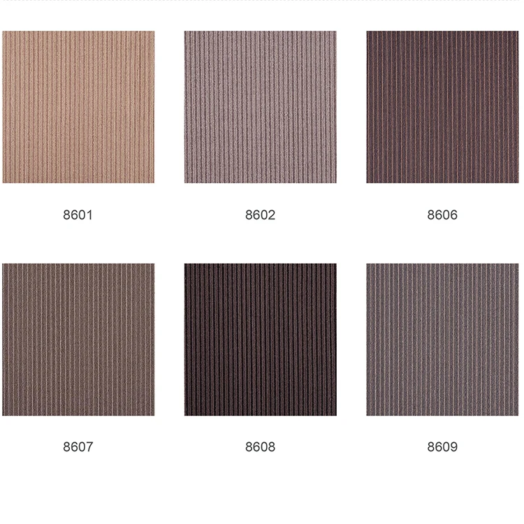 luxury office commercial carpet tile 50x50cm square carpet