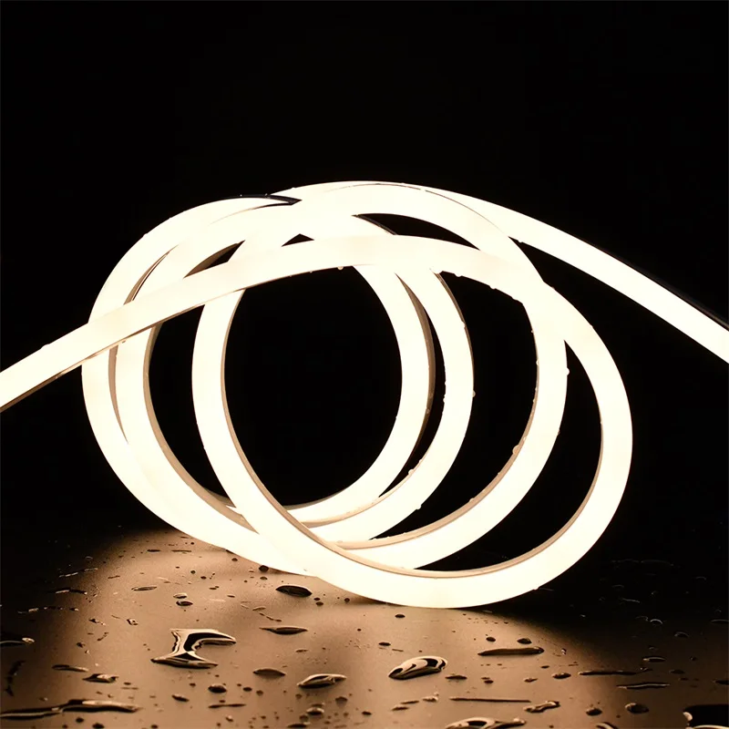 Wholesale Price Low Voltage Waterproof IP67 Silicone Neon tube 10x10mm Neon Lights Neon Flexible Strip Light 12v