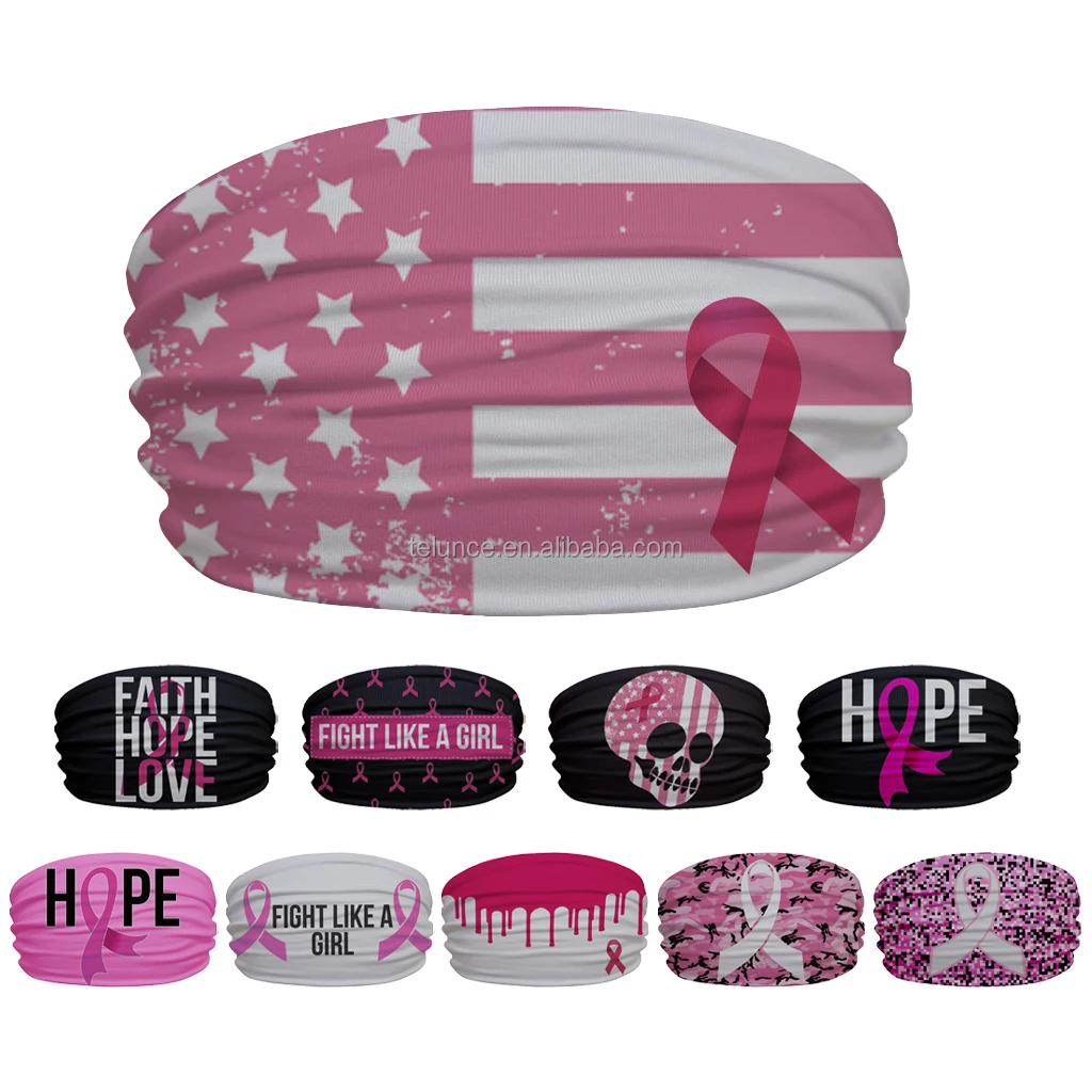 PURE Custom Solid Flag Sports Headbands Wholesale Baseball Football Running Workout Sweatband Hair Headbands Women Men