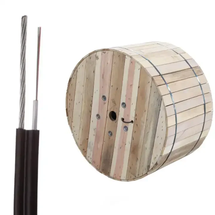 Factory price FTTH Fig 8 Cable 2 4 6 8 12 figure 8 fiber optic cable GYXTC8Y with high quality