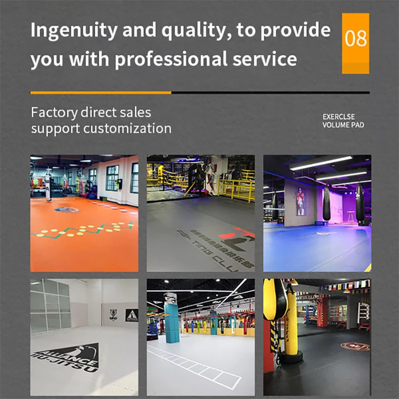 Taekwondo Mat Wrestling Boxing Martial Arts Judo Mats Customized Training Sports Roll Mat