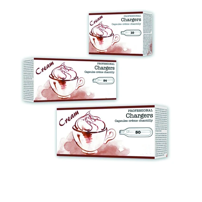 
Factory Directly Supply High Quality Flavored N2O Nitrous Oxide NO2 Laughing Gas Whipped Cream Chargers 