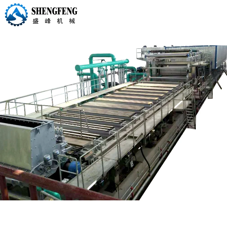 automatic testliner paper and fluting liner paper production line price