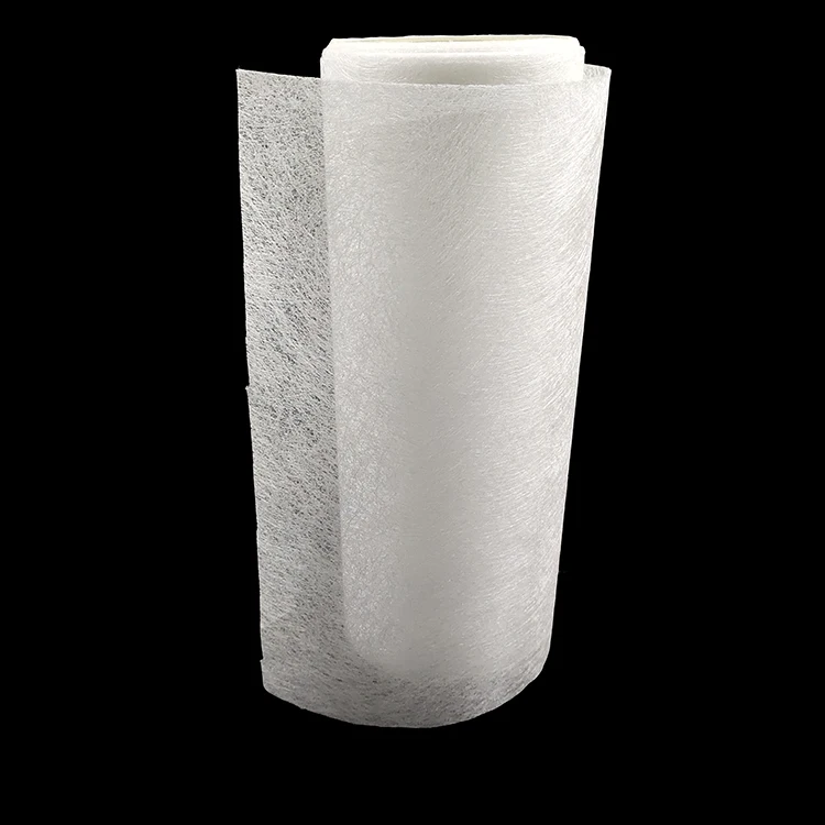 Nonwoven fabric filtration filter media wetlaid filtering